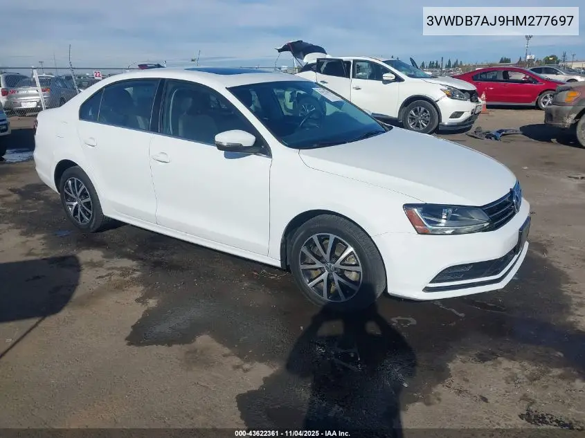 3VWDB7AJ9HM277697 2017 Volkswagen Jetta 1.4T Se