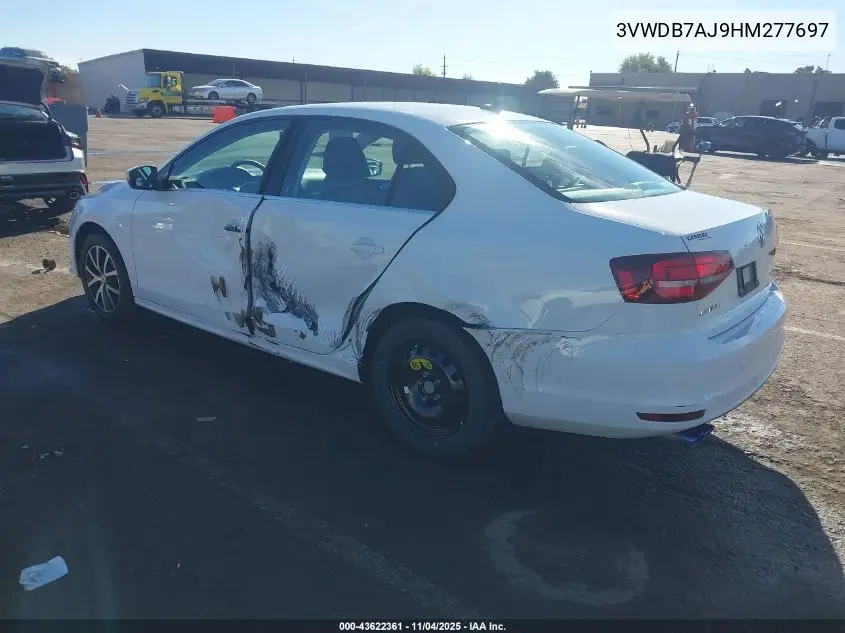 3VWDB7AJ9HM277697 2017 Volkswagen Jetta 1.4T Se