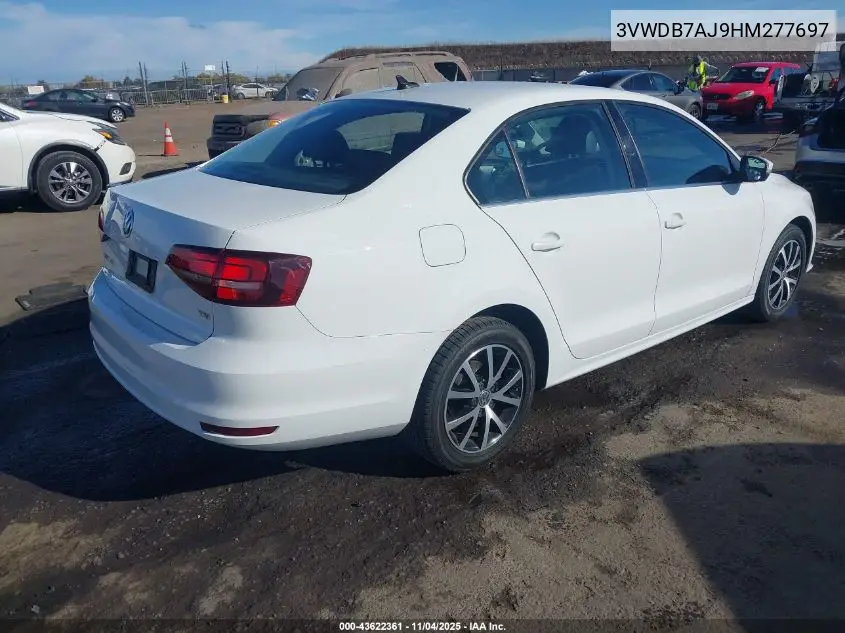 3VWDB7AJ9HM277697 2017 Volkswagen Jetta 1.4T Se