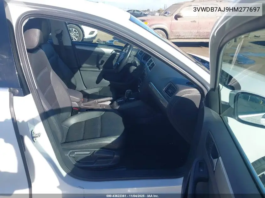 3VWDB7AJ9HM277697 2017 Volkswagen Jetta 1.4T Se