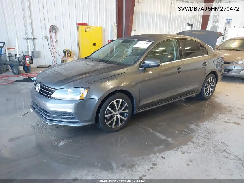 3VWDB7AJ5HM270472 2017 Volkswagen Jetta 1.4T Se