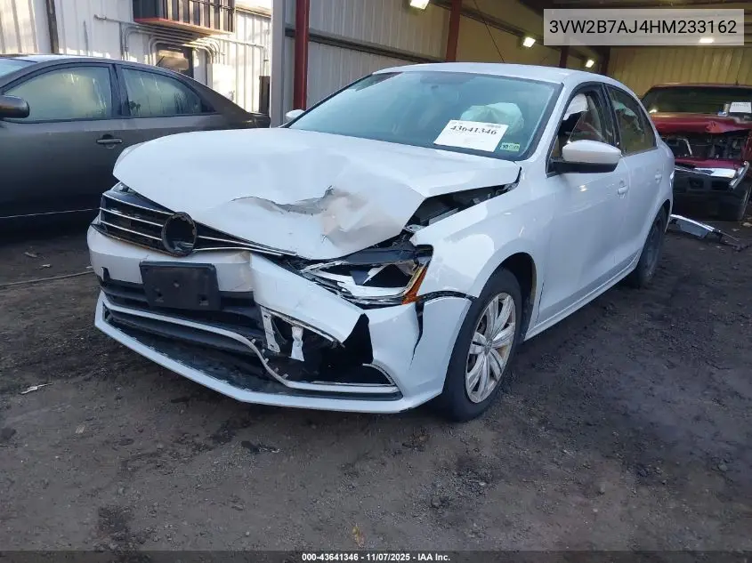 3VW2B7AJ4HM233162 2017 Volkswagen Jetta 1.4T S