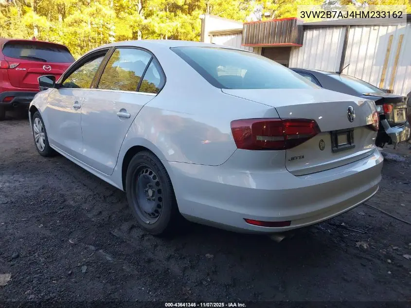 3VW2B7AJ4HM233162 2017 Volkswagen Jetta 1.4T S