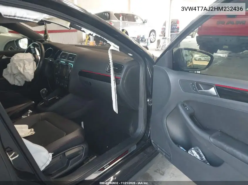 3VW4T7AJ2HM232436 2017 Volkswagen Jetta Gli