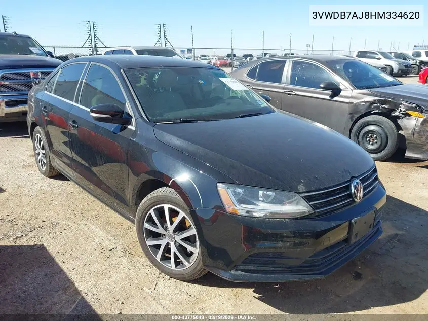 3VWDB7AJ8HM334620 2017 Volkswagen Jetta 1.4T Se