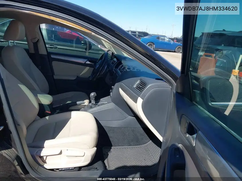 3VWDB7AJ8HM334620 2017 Volkswagen Jetta 1.4T Se