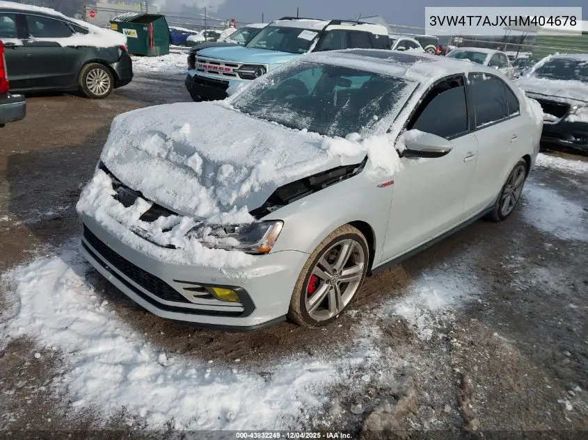 3VW4T7AJXHM404678 2017 Volkswagen Jetta Gli