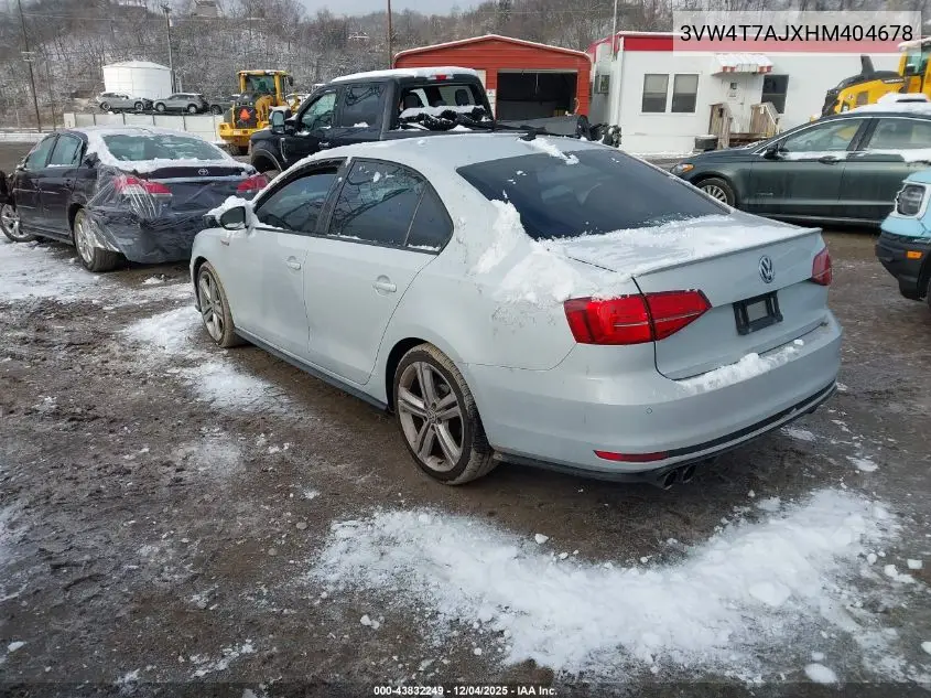 3VW4T7AJXHM404678 2017 Volkswagen Jetta Gli
