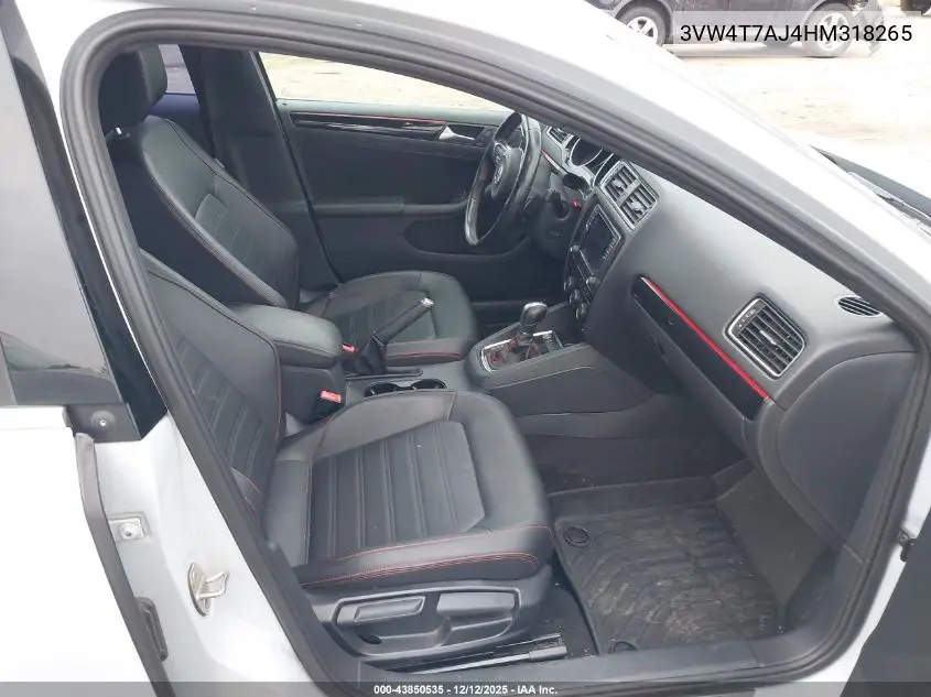 3VW4T7AJ4HM318265 2017 Volkswagen Jetta Gli