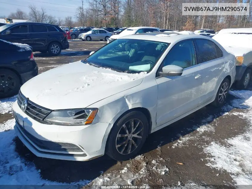 3VWB67AJ9HM290574 2017 Volkswagen Jetta 1.4T Se