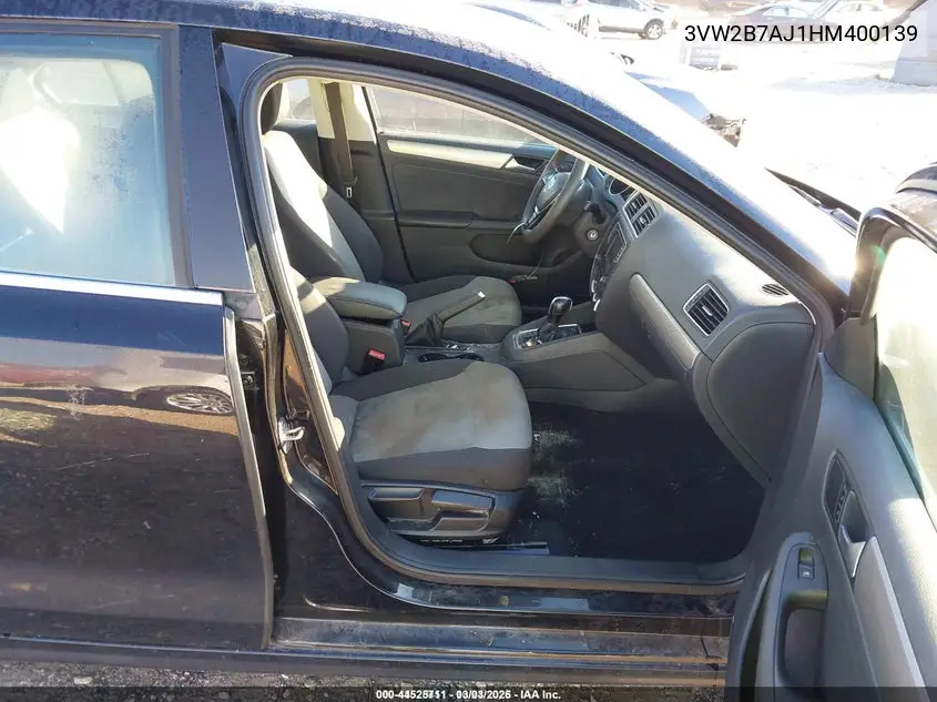 3VW2B7AJ1HM400139 2017 Volkswagen Jetta 1.4T S