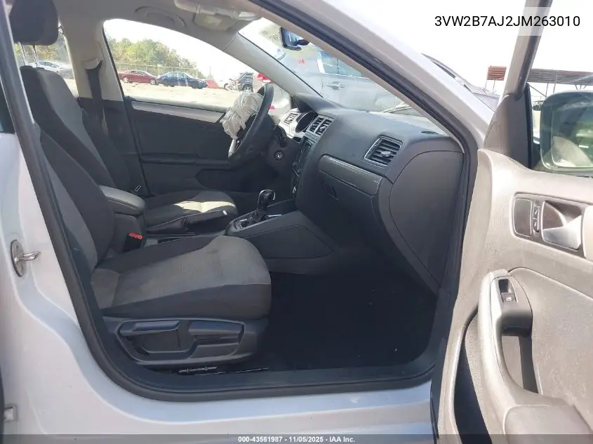 3VW2B7AJ2JM263010 2018 Volkswagen Jetta 1.4T S