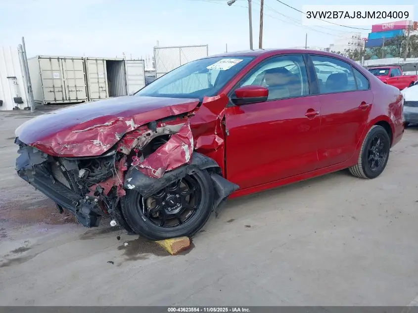 3VW2B7AJ8JM204009 2018 Volkswagen Jetta 1.4T S