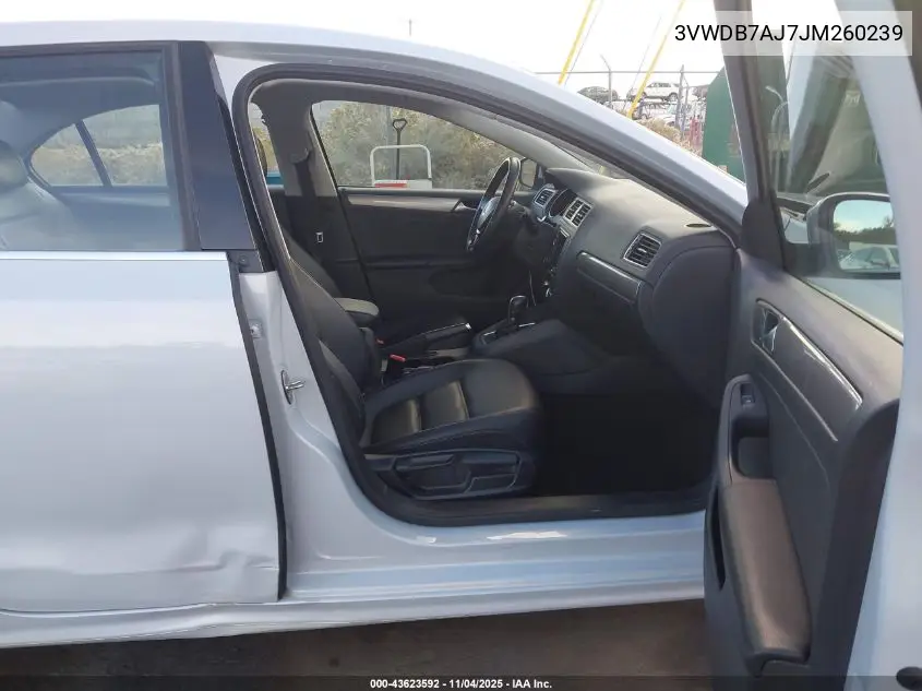 3VWDB7AJ7JM260239 2018 Volkswagen Jetta 1.4T Se/1.4T Wolfsburg Edition