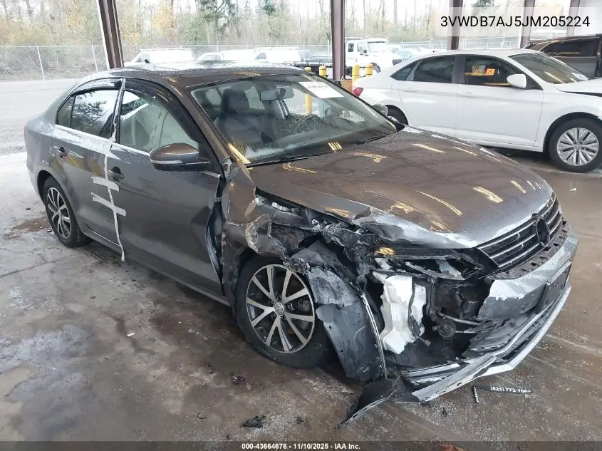 3VWDB7AJ5JM205224 2018 Volkswagen Jetta 1.4T Se/1.4T Wolfsburg Edition