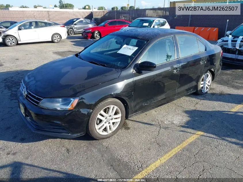 3VW2B7AJ6JM262507 2018 Volkswagen Jetta 1.4T S