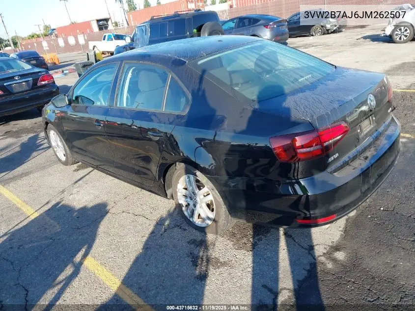 3VW2B7AJ6JM262507 2018 Volkswagen Jetta 1.4T S