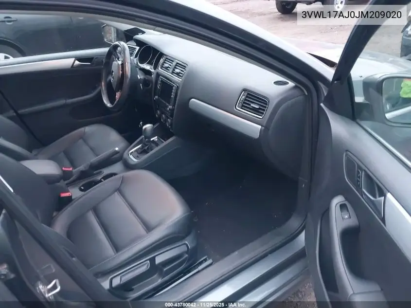 3VWL17AJ0JM209020 2018 Volkswagen Jetta 1.8T Sel