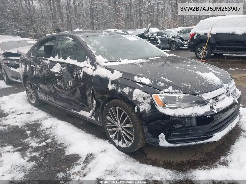 3VW2B7AJ5JM263907 2018 Volkswagen Jetta 1.4T S