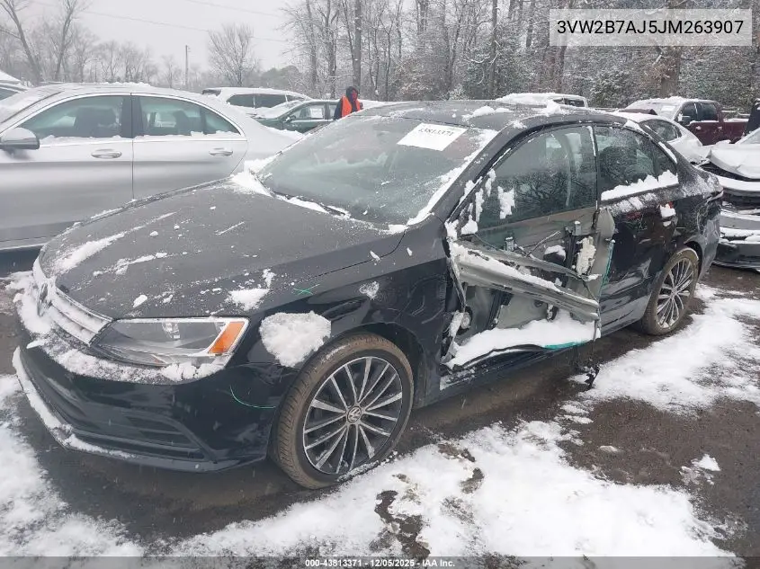 3VW2B7AJ5JM263907 2018 Volkswagen Jetta 1.4T S