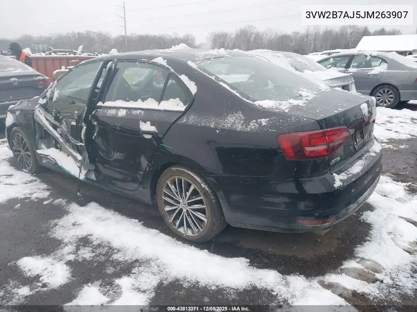 3VW2B7AJ5JM263907 2018 Volkswagen Jetta 1.4T S