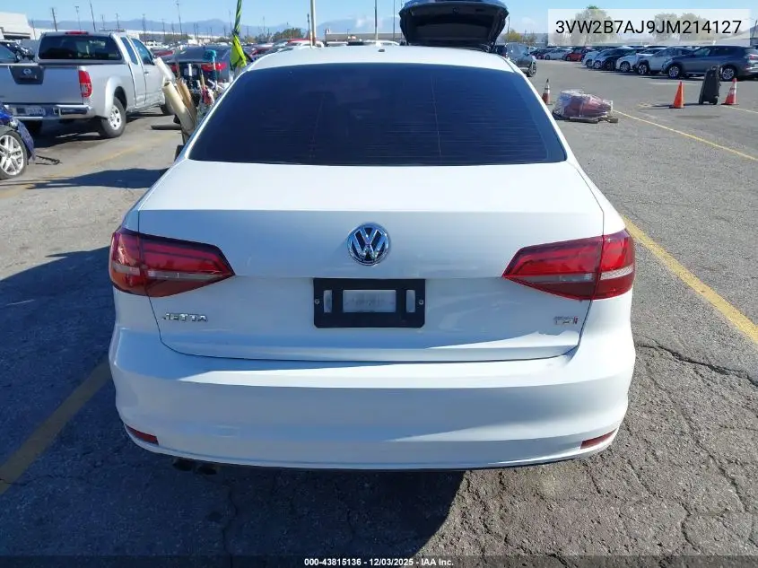 3VW2B7AJ9JM214127 2018 Volkswagen Jetta 1.4T S