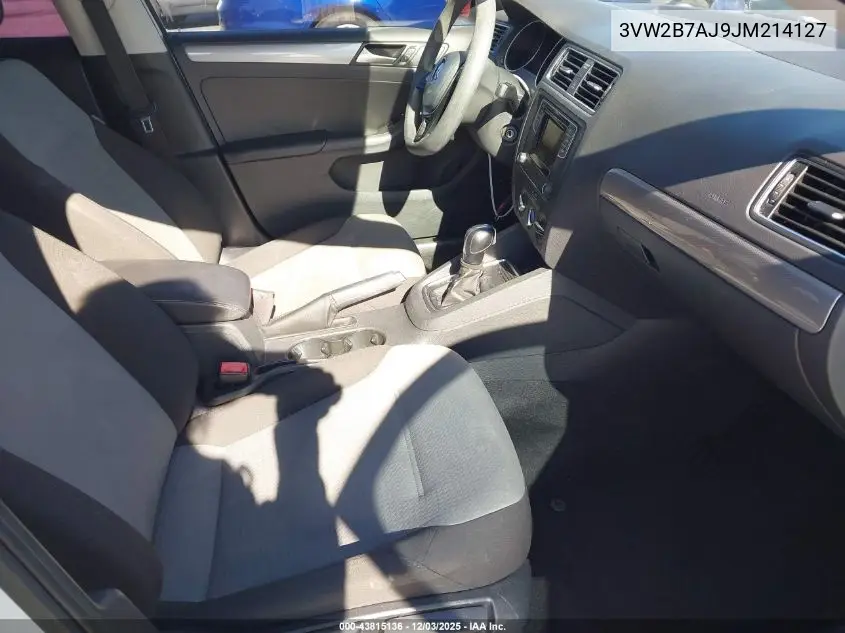 3VW2B7AJ9JM214127 2018 Volkswagen Jetta 1.4T S