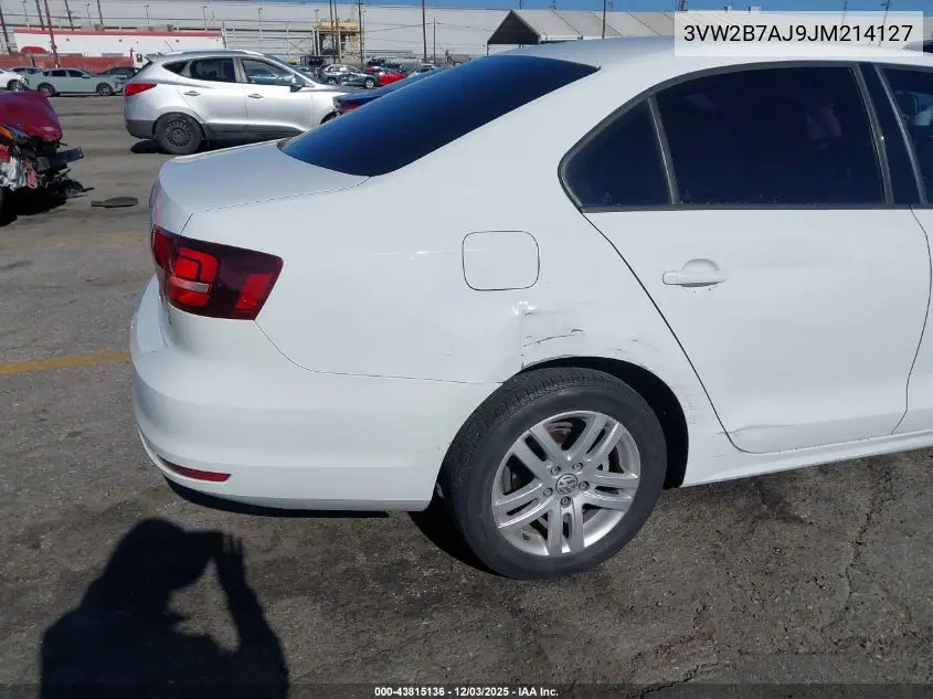 3VW2B7AJ9JM214127 2018 Volkswagen Jetta 1.4T S