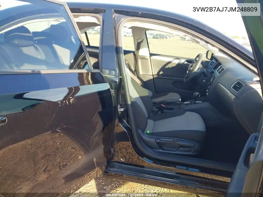 3VW2B7AJ7JM248809 2018 Volkswagen Jetta 1.4T S