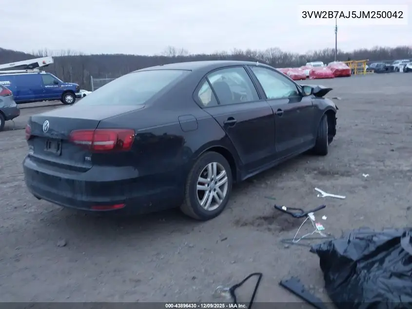 3VW2B7AJ5JM250042 2018 Volkswagen Jetta 1.4T S