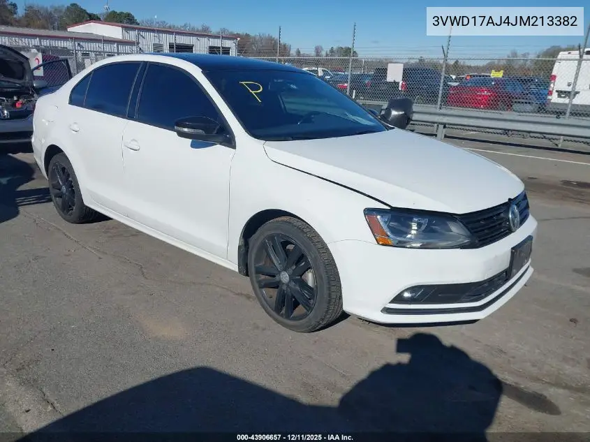 3VWD17AJ4JM213382 2018 Volkswagen Jetta 1.8T Se Sport