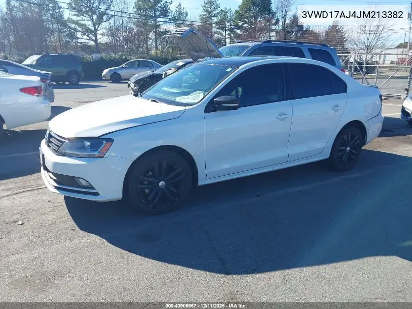 3VWD17AJ4JM213382 2018 Volkswagen Jetta 1.8T Se Sport