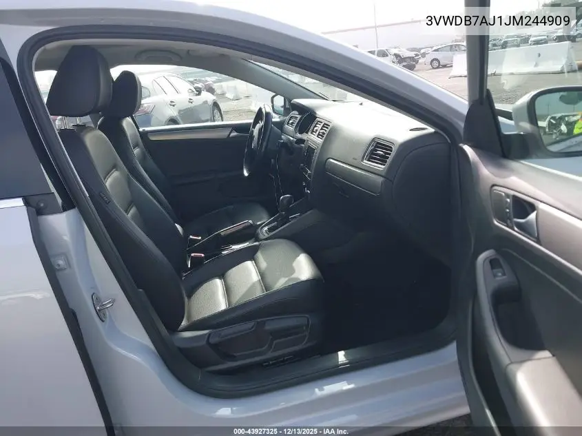 3VWDB7AJ1JM244909 2018 Volkswagen Jetta 1.4T Se/1.4T Wolfsburg Edition