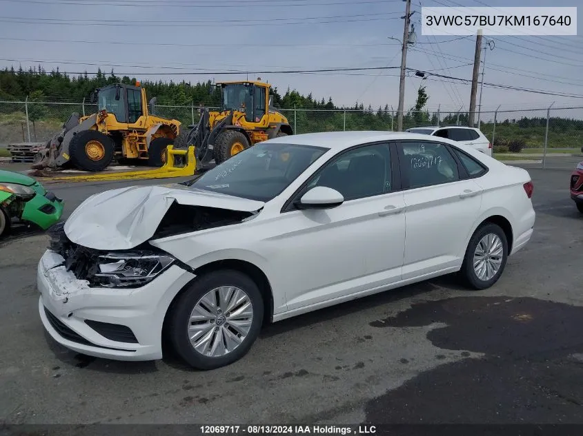 3VWC57BU7KM167640 2019 Volkswagen Jetta