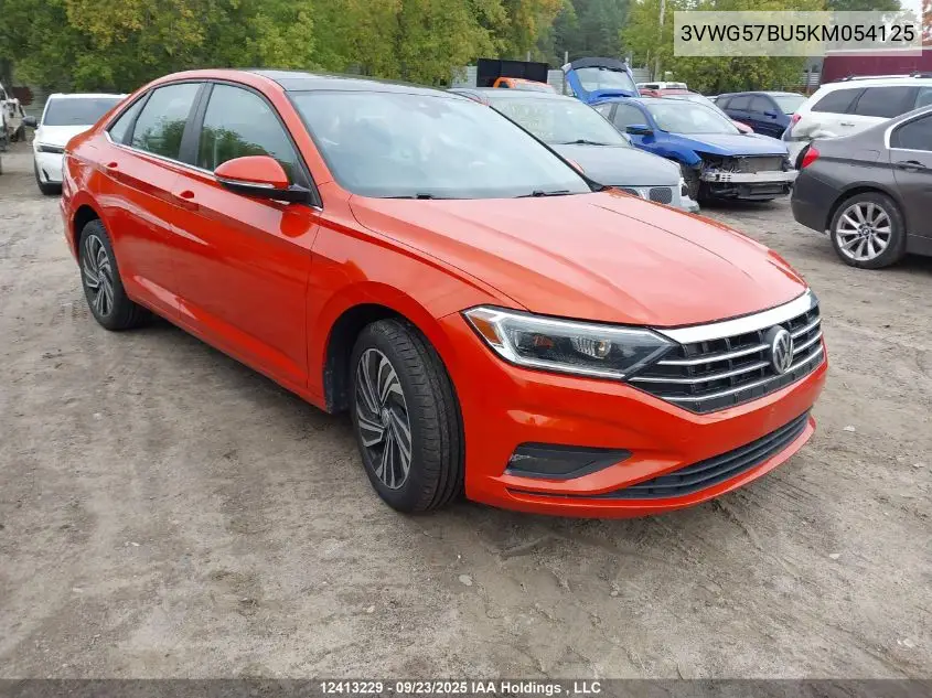 3VWG57BU5KM054125 2019 Volkswagen Jetta Sel Premium