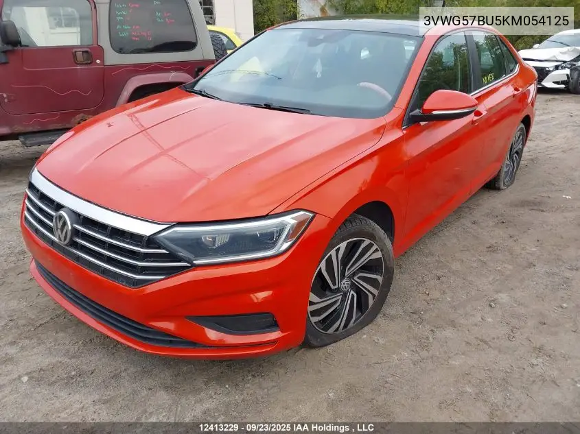 3VWG57BU5KM054125 2019 Volkswagen Jetta Sel Premium