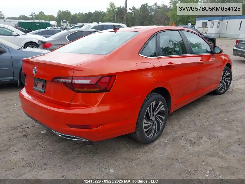 3VWG57BU5KM054125 2019 Volkswagen Jetta Sel Premium