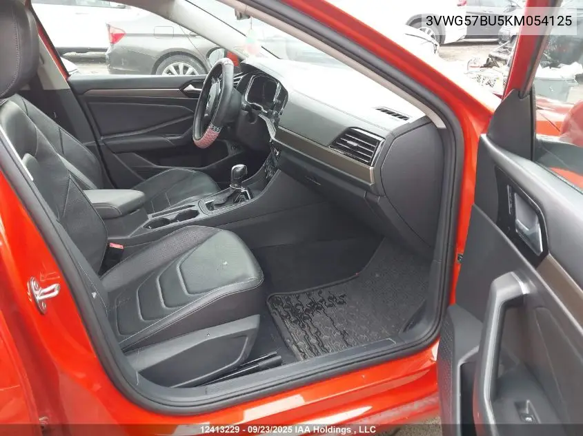 3VWG57BU5KM054125 2019 Volkswagen Jetta Sel Premium