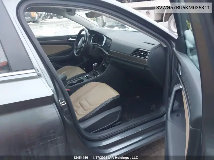 3VWG57BU6KM035311 2019 Volkswagen Jetta 1.4 Tsi Execline