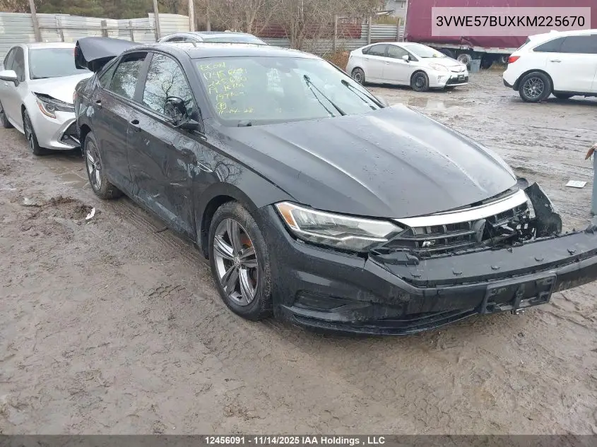 3VWE57BUXKM225670 2019 Volkswagen Jetta