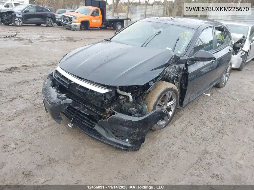 3VWE57BUXKM225670 2019 Volkswagen Jetta