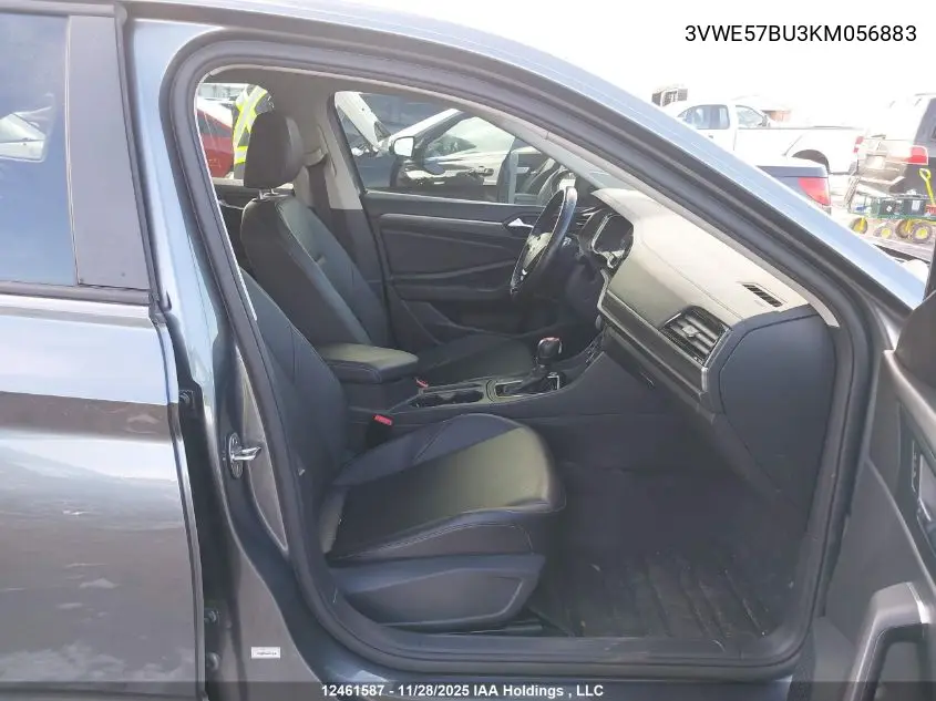 3VWE57BU3KM056883 2019 Volkswagen Jetta 1.4 Tsi Highline