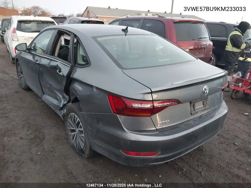 3VWE57BU9KM233033 2019 Volkswagen Jetta 1.4 Tsi Highline