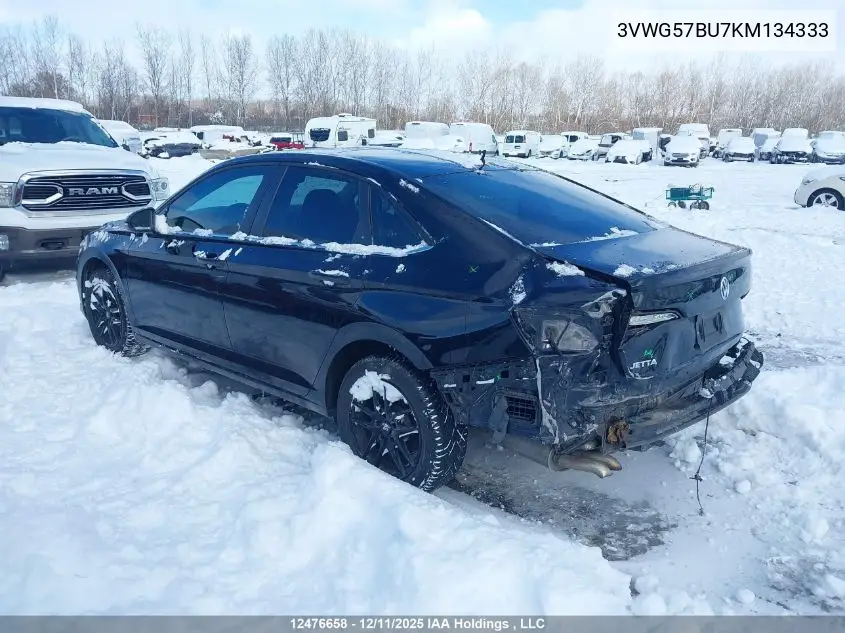 3VWG57BU7KM134333 2019 Volkswagen Jetta 1.4 Tsi Execline