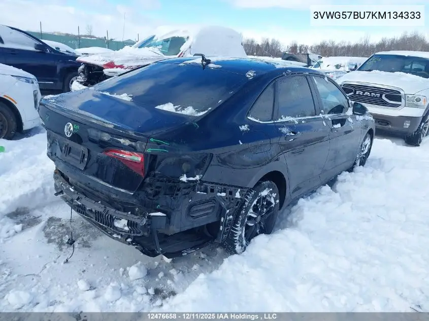 3VWG57BU7KM134333 2019 Volkswagen Jetta 1.4 Tsi Execline