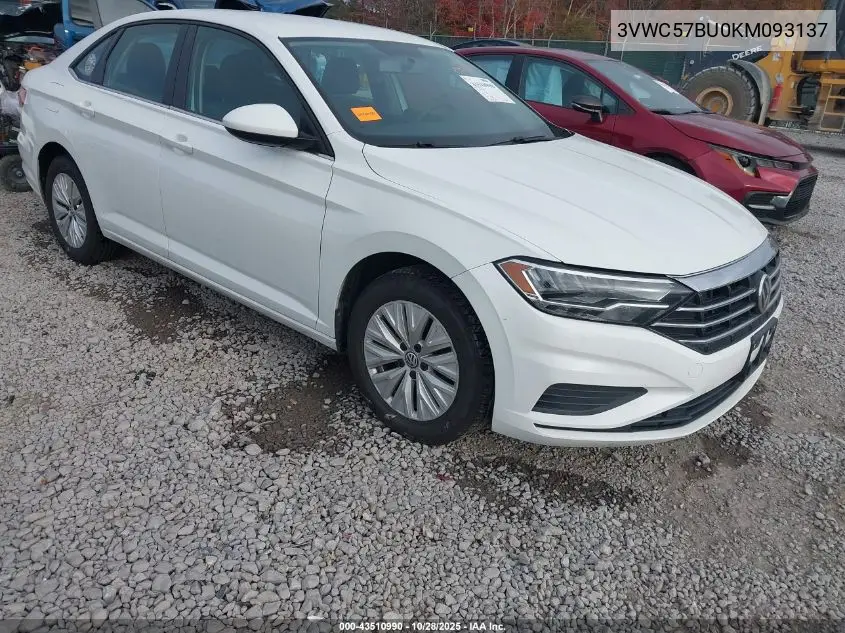 3VWC57BU0KM093137 2019 Volkswagen Jetta 1.4T R-Line/1.4T S/1.4T Se