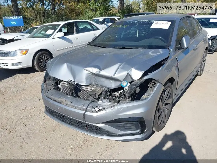 3VW6T7BU1KM254775 2019 Volkswagen Jetta Gli 2.0T Autobahn/2.0T S/35Th Anniversary Edition