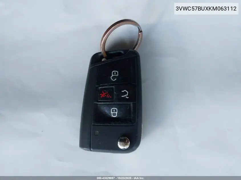 3VWC57BUXKM063112 2019 Volkswagen Jetta 1.4T R-Line/1.4T S/1.4T Se