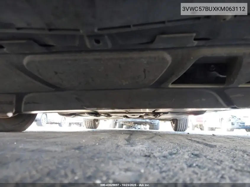 3VWC57BUXKM063112 2019 Volkswagen Jetta 1.4T R-Line/1.4T S/1.4T Se