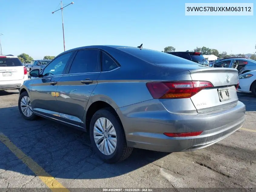 3VWC57BUXKM063112 2019 Volkswagen Jetta 1.4T R-Line/1.4T S/1.4T Se
